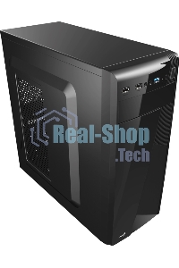 Компьютерный корпус Aerocool/Formula CS-1101 черный без БП ATX 2x120мм 1x140мм 2xUSB 2.0 1xUSB 3.0 audio