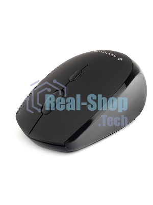 Мышь беспроводная Gembird MUSW-354 черный, 1600 dpi, радиоканал, USB, кнопки - 4