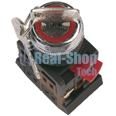 Переключатель AKS22 с ключ. 1-0. 1з+1р ИЭК BSW10-AKS-2-K02