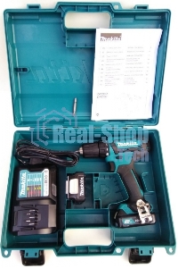 Дрель-шуруповерт аккумуляторная Makita DF333DWAE Аккумуляторная, Кейс