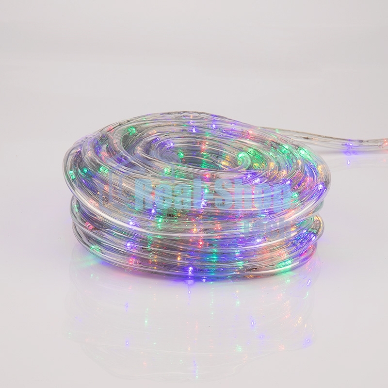 Дюралайт Neon-night LED, фиксинг (2W), 24 LED/м, мультиколор (RYGb), 25 м