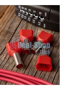 Наконечник штыревой втулочный изол. НШвИ(2) 10.0-14 (уп.50шт) EKF nhvi2-10.0-14