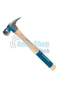 Молоток-гвоздодер Gross 10418 American hickory 450г, угол 75, магнит, обрезиненная рукоятка