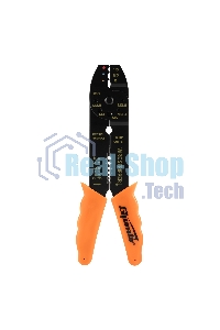 Щипцы Sparta 210 мм, для зачистки электропроводов и обжима контактных клемм, 1,5–6,5 мм