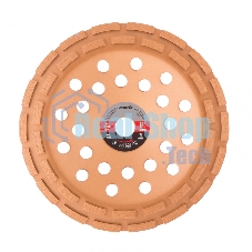 Чашка алмазная Matrix зачистная, 230 мм двухрядная