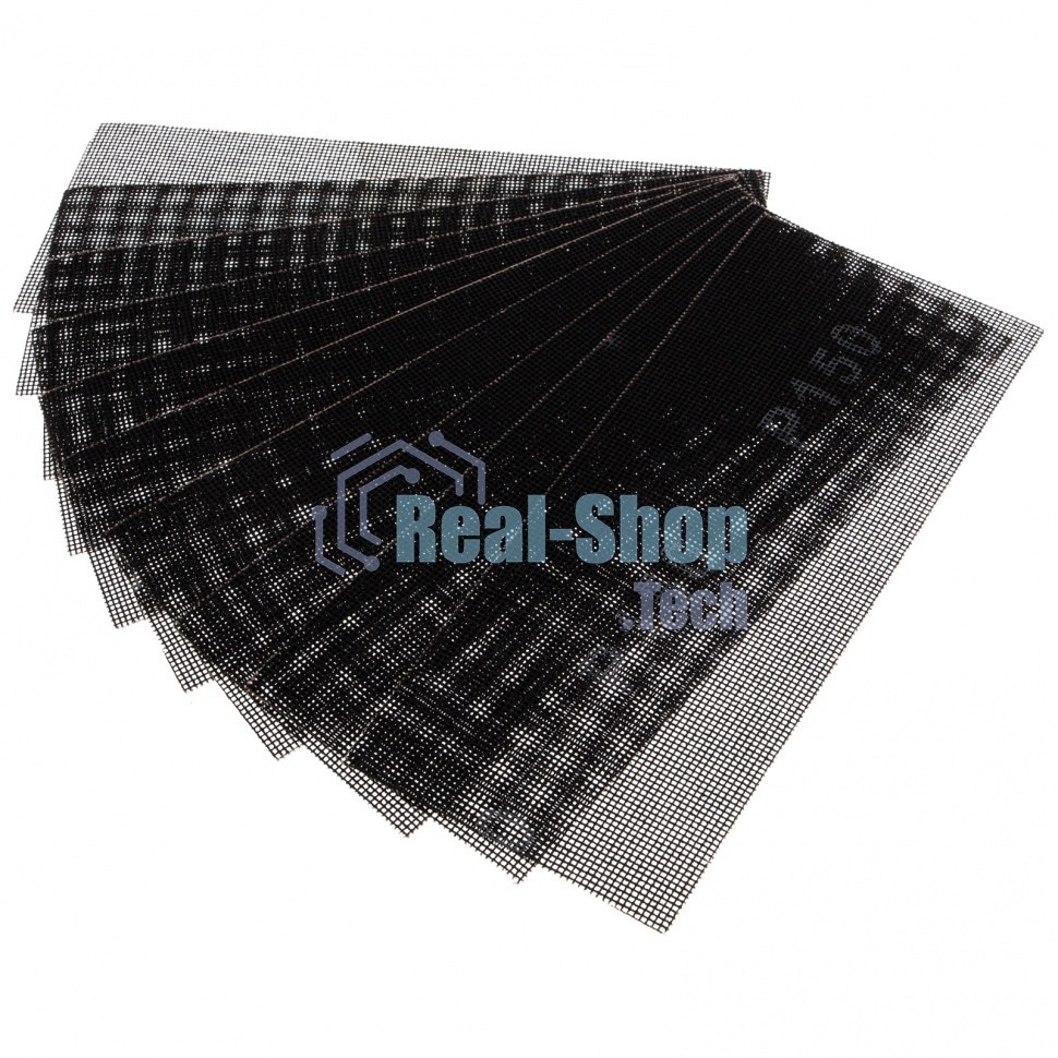 Сетка абразивная Sparta P 150, 115 х 280 мм, 10 шт.