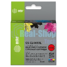 Картридж струйный Cactus CS-CL441XL многоцветный (18мл) для Canon Pixma GM2040/4040/GM2140/2240