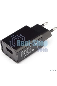 Сетевое зарядное устройство Cablexpert MP3A-PC-25 100/220V - 5V USB 1 порт, 2A, черный
