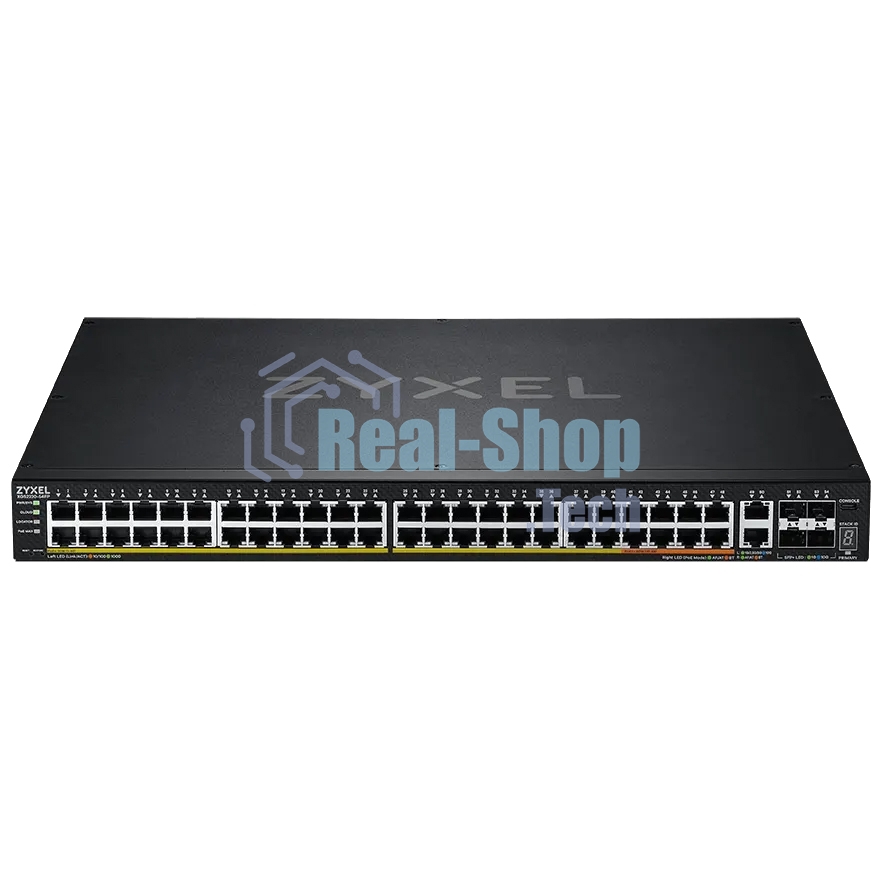 Коммутатор L3 Access Zyxel NebulaFlex Pro XGS2220-54FP, rack 19