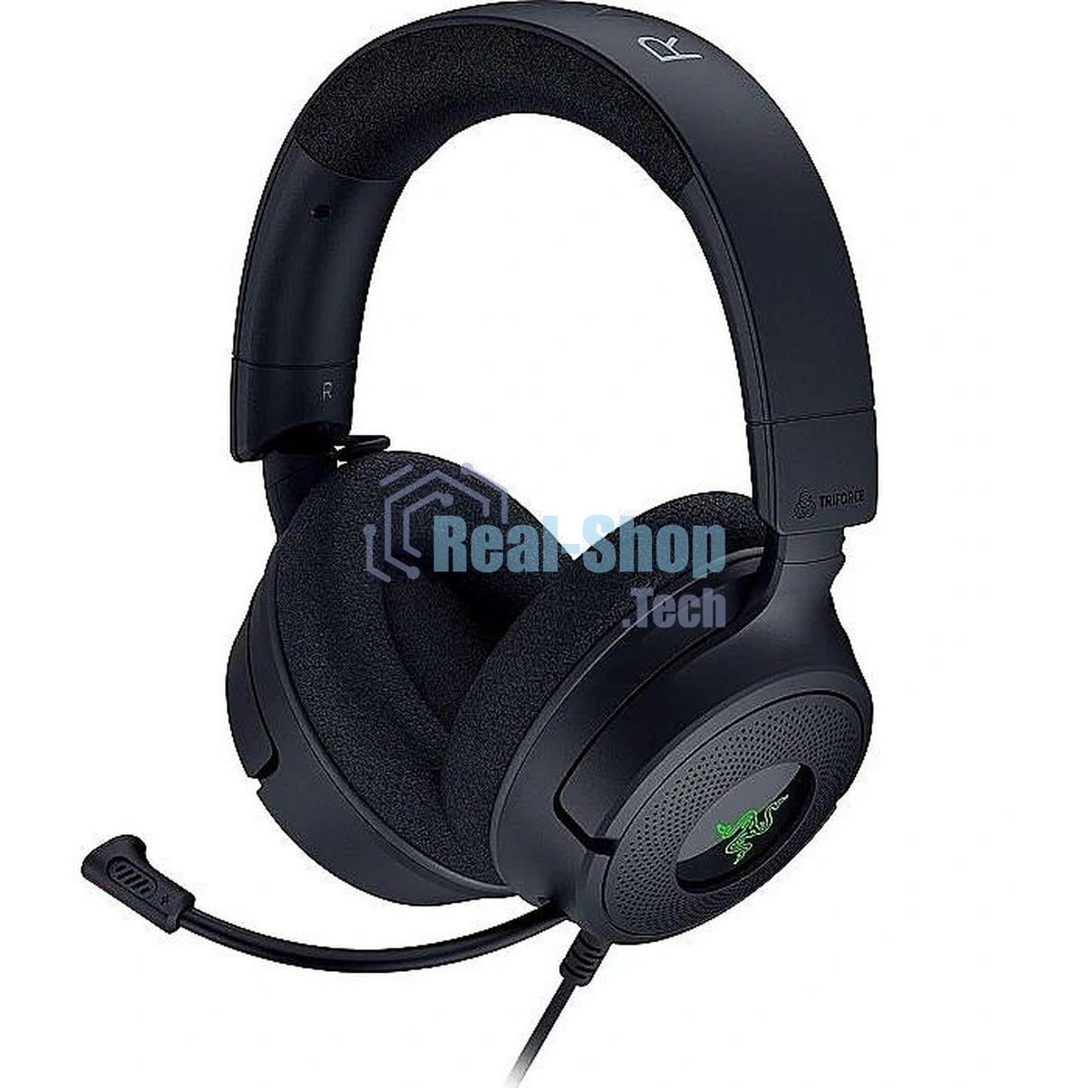 Гарнитура Razer Kraken V4 X чёрный, проводная, подсветка