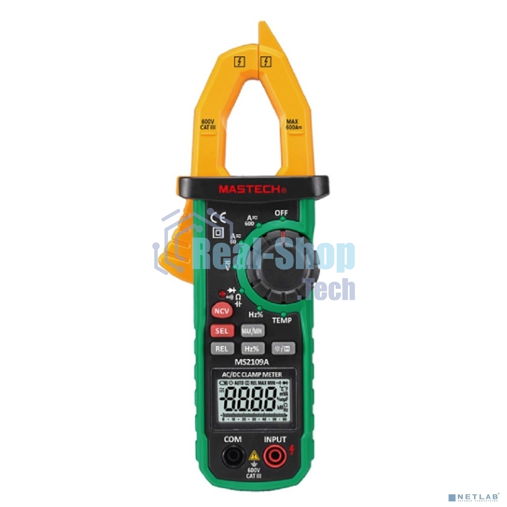 Токовые клещи MASTECH MS2109A 13-1309