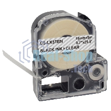 Картридж ленточный Cactus CS-LK5TbN черный для Epson LW400/LW700/LW600P/LW1000P/K400/Z700/Z900