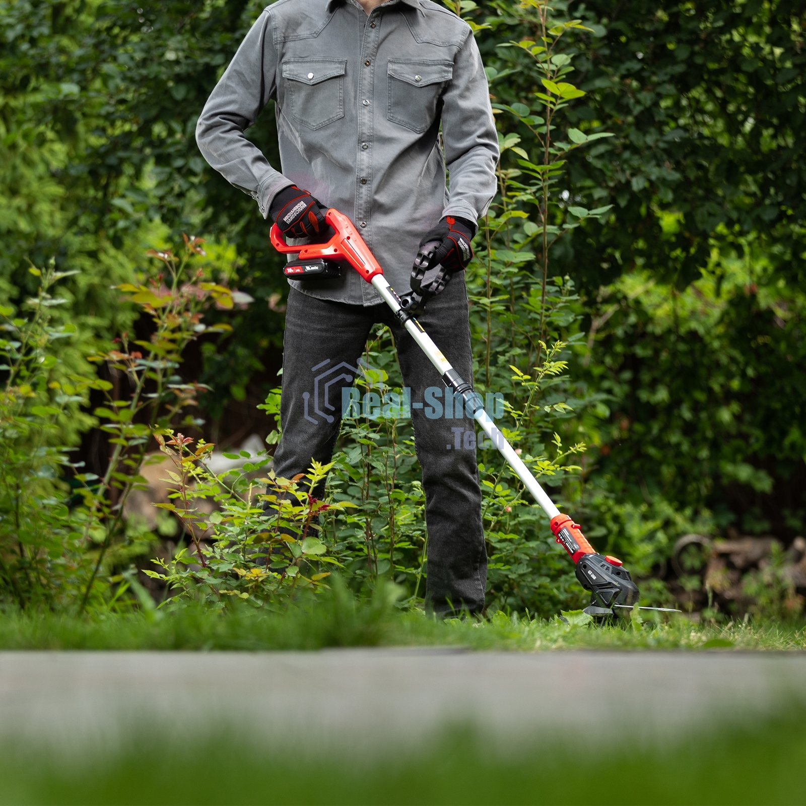 Триммер аккумуляторный MTX GT-260, Li-Ion, 18 В, 1 акк.