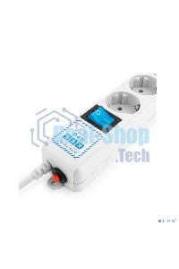 Фильтр-удлинитель Power Cube PRO, 1,9 м, LC контур, 16А/3,5 кВт