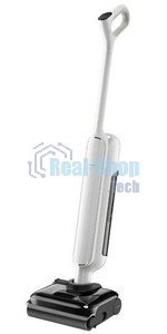 Пылесос вертикальный моющий Xiaomi Truclean W30 Pro Wet Dry Vacuum EU белый, питание от аккумулятора, 200 Вт, уборка сухая/влажная, пылесборник 0.7 л