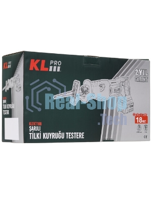 Профессиональная пила сабельная бесщеточная KLPRO KLTKT18B-00 (18 В, полотна дерево/металл без ЗУ и АКБ, сумка)