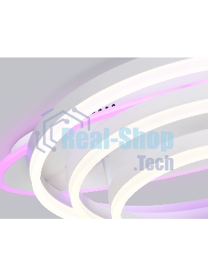 Светильник Ambrella light FA8522 WH белый 146W 3000K-6400K+RGB 560*500*150 (ПДУ РАДИО 2.4G)