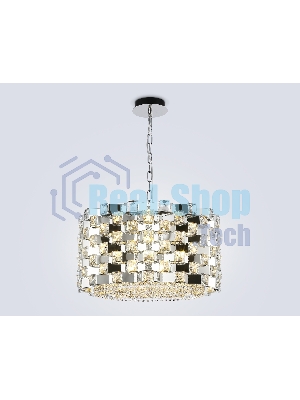 Люстра Ambrella light LH41001/12 CH/CL хром/прозрачный E14*12 max 40W D540*290