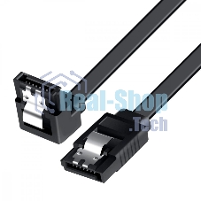 Кабель SATA (M)-SATA (M) 0.5M 00-00035631 черный GoPower