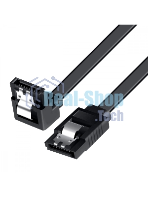 Кабель SATA (M)-SATA (M) 0.5M 00-00035631 черный GoPower