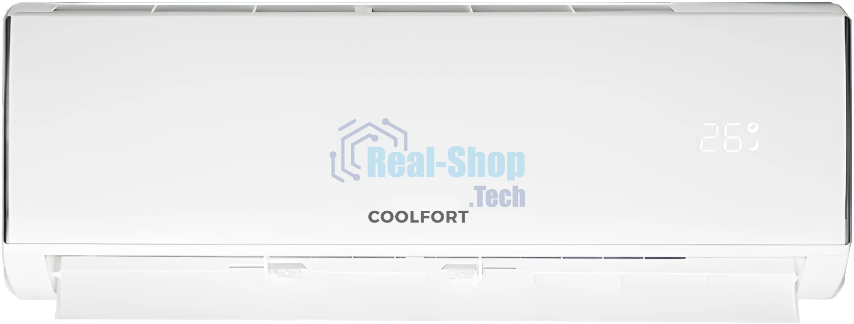 Кондиционер сплит-система Coolfort CF-4103 12000 BTU, 35 м², 37 дБ, охлаждение, обогрев, белый
