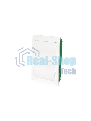 Корпус встраиваемый City9 Box IT 3 ряда 36мод. 2 розетки с бел. дверцей SE EZ9E312P2FIT