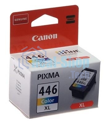 Картридж струйный Canon CL-446XL (8284B001) для Canon PIXMA MG2440/2540. Цветной, 300 стр.