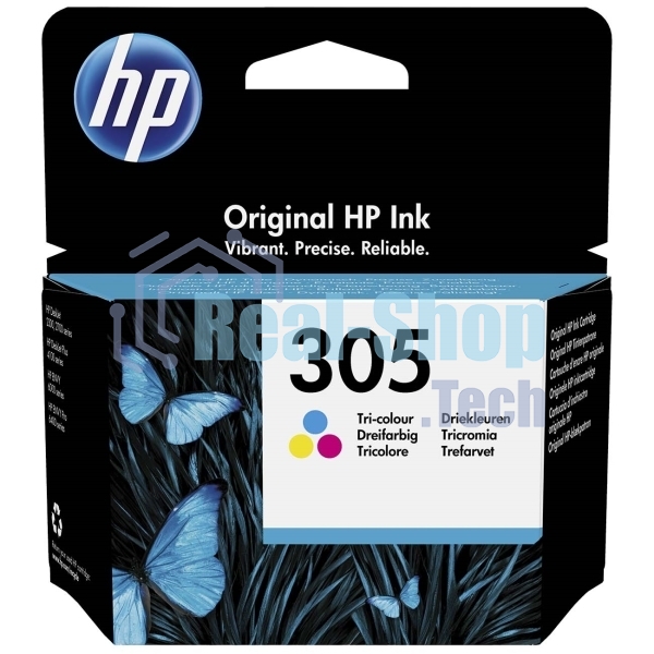 Картридж струйный HP 305 3YM60AE многоцветный (100 стр.) (2мл) для HP DJ 2320/2710/2720