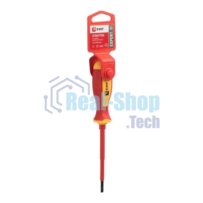 Отвертка SL4х100мм Expert 1000В PROхima EKF sl-4-100-exp-in