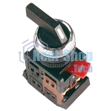 Переключатель ALC-22 на 2 полож. черный 1з+1р ИЭК BSW10-ALC-2-K02