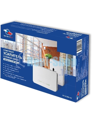 Усилитель сигнала Триколор DS-2100-kit 20м однодиапазонная белый (046/91/00050419)