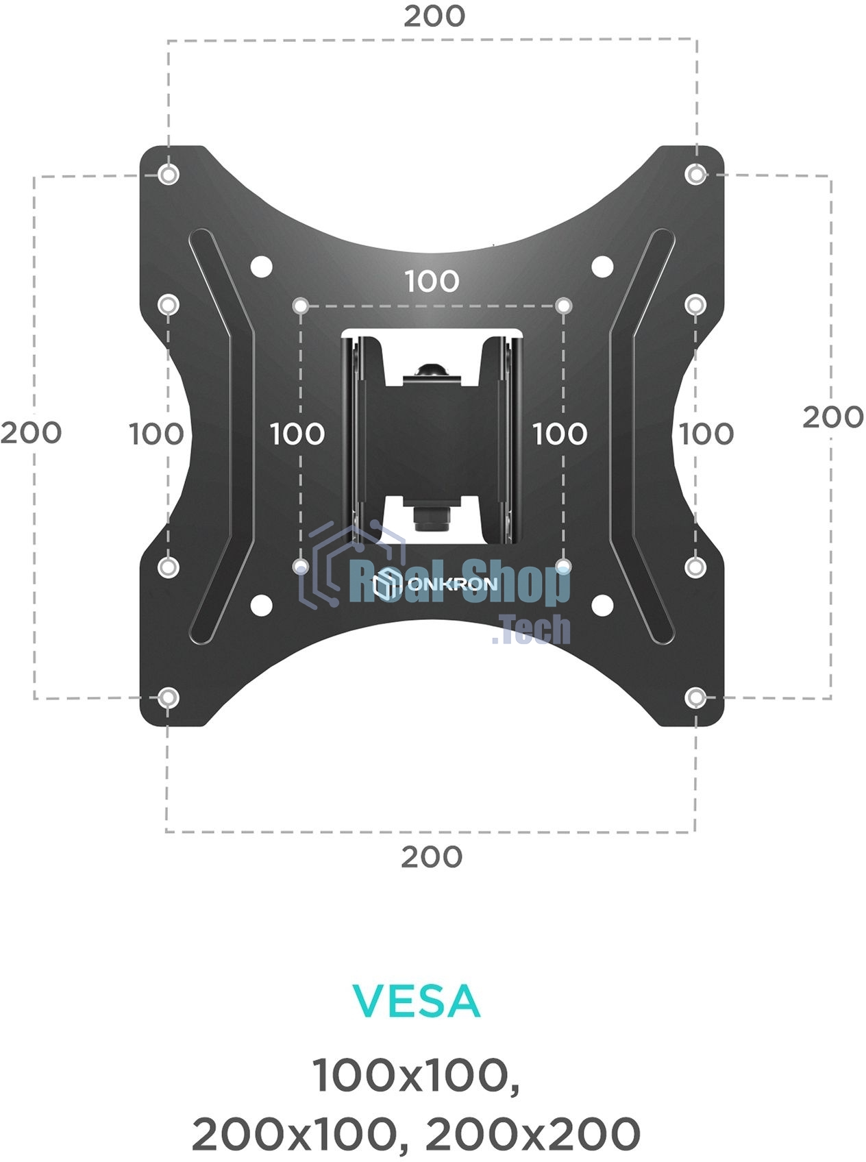 Кронштейн ONKRON M2S для телевизора 17