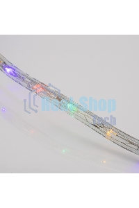 Дюралайт Neon-night LED, фиксинг (2W), 24 LED/м, мультиколор (RYGb), 25 м