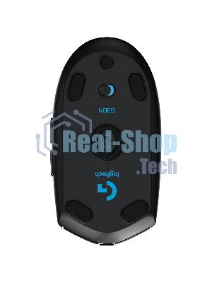 Мышь беспроводная Logitech G305 Lightspeed черный, 12000 dpi, радиоканал, USB, кнопки - 6