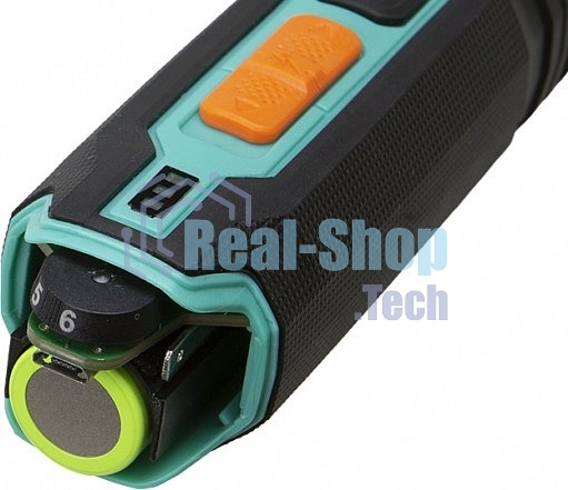 Отвертка аккумуляторная Sturm! CD3404U2,3,6В,micro USB,подсветка,индикат напр,набор бит,без ЗУ