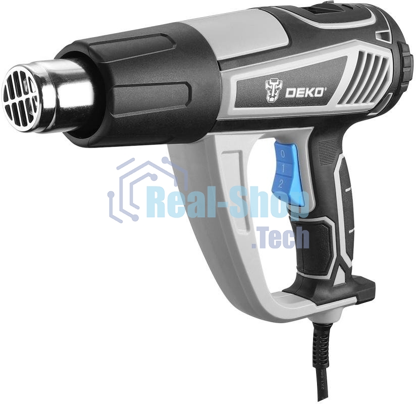 Фен технический Deko HG2500 PRO 2500Вт темп.350/600С