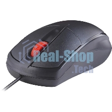 Мышь проводная Defender Icon MB-057 черный, 1000 dpi, USB, кнопки - 3