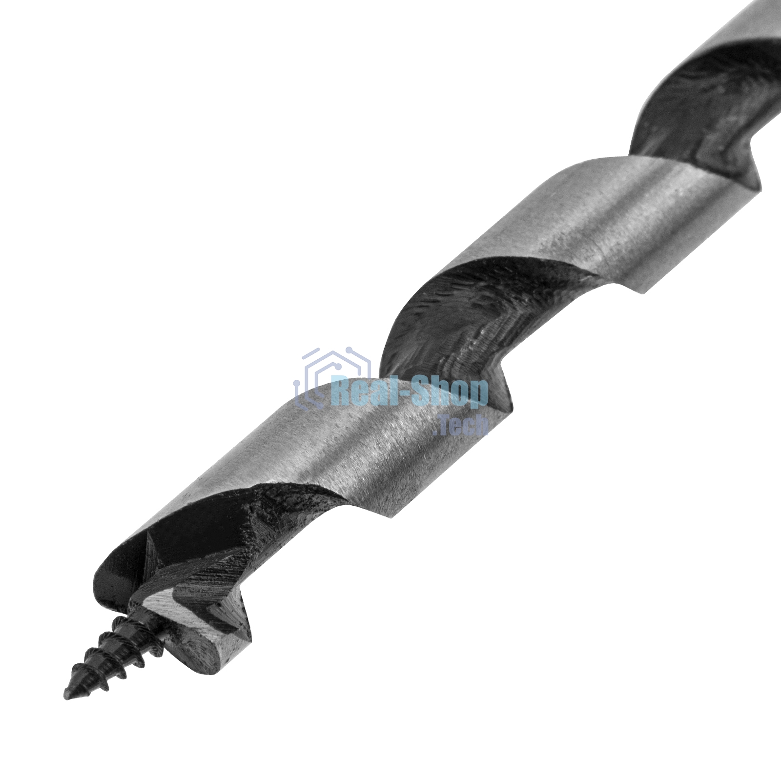 Сверло по дереву шнековое Matrix, 8 х 460 мм, 6-гранный хвостовик