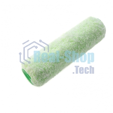 Валик сменный Сибртех Работы с древесиной, 180 мм, ворс 12 мм, D 36 мм, D ручки 6 мм, микроволокно