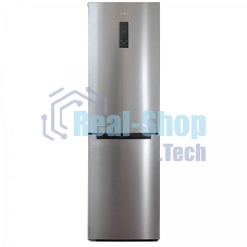 Холодильник Бирюса Б-I980NF нержавеющая сталь двухкамерный 240/130л морозилка снизу, No Frost