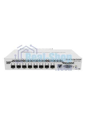 Коммутатор MikroTik CRS309-1G-8S+IN 8 SFP+, dual-core 800MHz CPU, 512MB RAM, POE, RS232 serial port