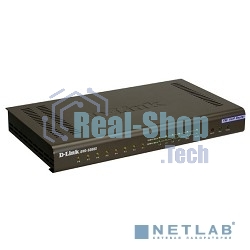 Интернет-телефония D-Link DVG-5008SG/A1A Голосовой шлюз с 8 FXS-портами, 1 WAN-портом 10/100/1000Base-T и 4 LAN-портами 10/1000Base-T