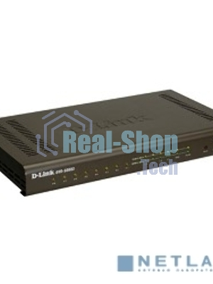 Интернет-телефония D-Link DVG-5008SG/A1A Голосовой шлюз с 8 FXS-портами, 1 WAN-портом 10/100/1000Base-T и 4 LAN-портами 10/1000Base-T