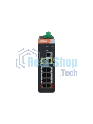 Коммутатор Dahua DH-IS4210-8GT-120 8x1 Гбит/с 2SFP 8PoE 120W управляемый