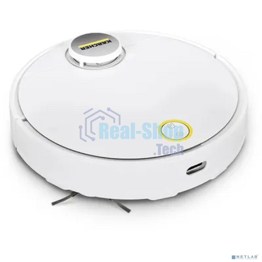 Пылесос-робот Karcher RCV 3 1.269-620.0 белый/белый 3200 мAч, Li-Ion, сухая/влажная уборка, контейнер 0.5 л