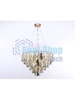 Светильник Ambrella light TR5258/11 SGD/CL золото/прозрачный E27*11 max 40W D600*400