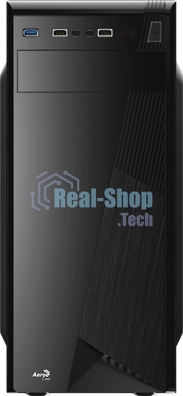 Компьютерный корпус Aerocool/Formula CS-1101 черный без БП ATX 2x120мм 1x140мм 2xUSB 2.0 1xUSB 3.0 audio