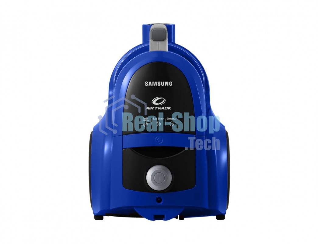 Пылесос Samsung VCC4520S36 синий/черный, 350/1600 Вт, уборка сухая, пылесборник контейнер 1.3 л