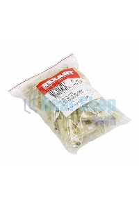 Клемма плоская Rexant полностью изолированная термоусаживаемая гнездо 6.6 мм 4-6 мм² (РПи-м-т 6.0-(6.3) желтый