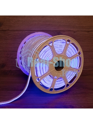 Гибкий неон Neon-night LED SMD 8х16 мм, двухсторонний, синий, 120 LED/м, бухта 100 м